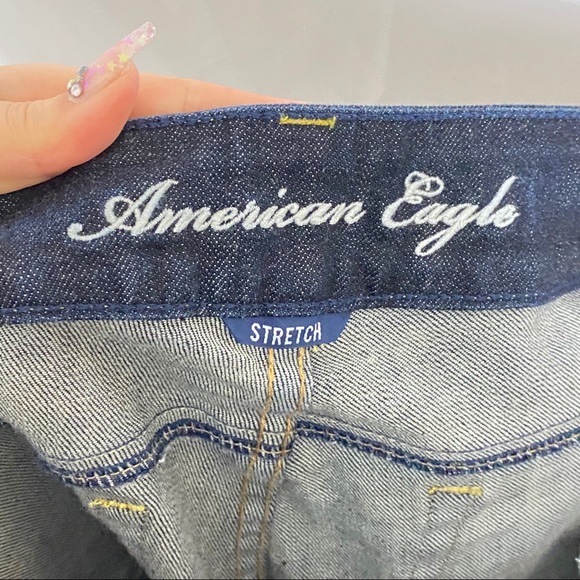 American Eagle Dark Wash The Artist Flare - Picture 5 of 7
